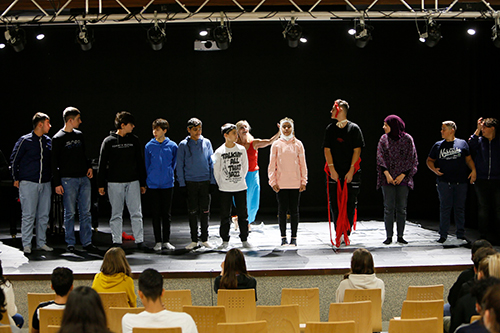 Der Feuervogel in der Medienmittelschule